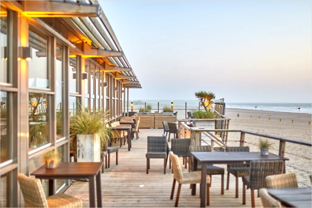 Detail Restaurant Terrasse Am Meer Abendstimmung Number 2