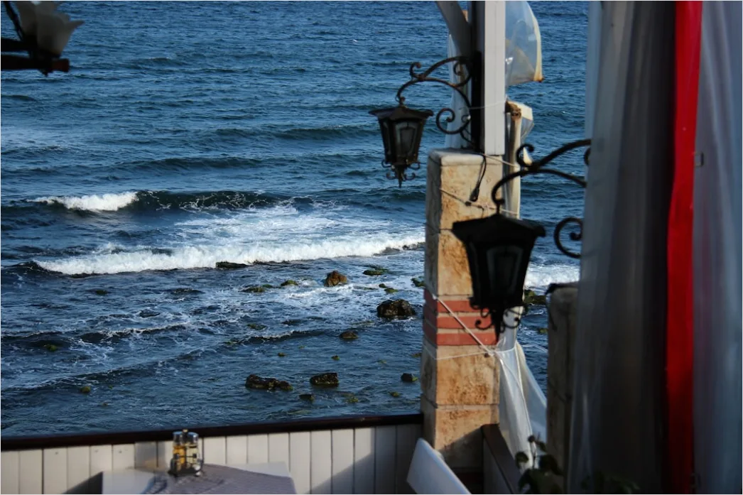 Detail Restaurant Terrasse Am Meer Abendstimmung Number 20