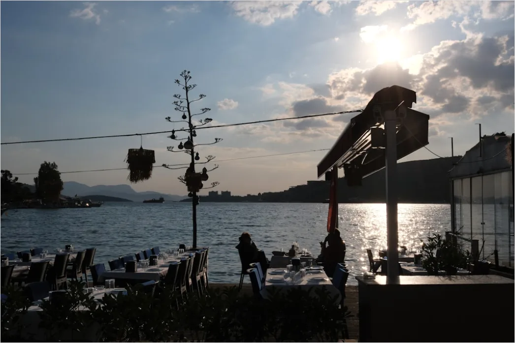 Detail Restaurant Terrasse Am Meer Abendstimmung Number 9