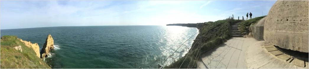 Ruegen Kreidefelsen Blick Aufs Meer Panorama 3458