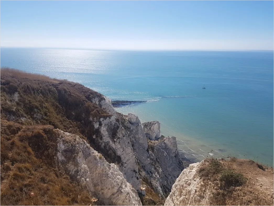 Detail Rügen Kreidefelsen Blick Aufs Meer Panorama Number 16