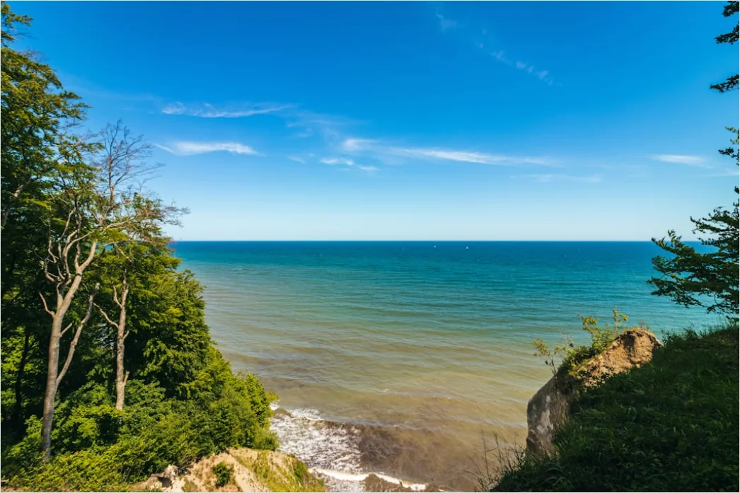 Detail Rügen Kreidefelsen Blick Aufs Meer Panorama Number 17