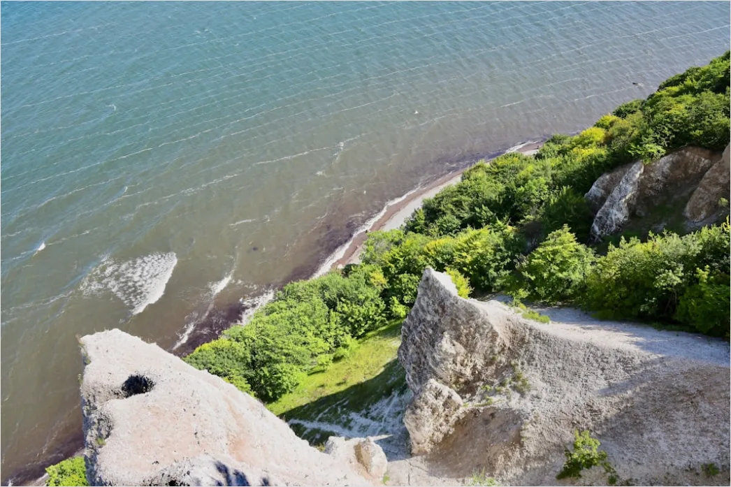 Detail Rügen Kreidefelsen Blick Aufs Meer Panorama Number 19