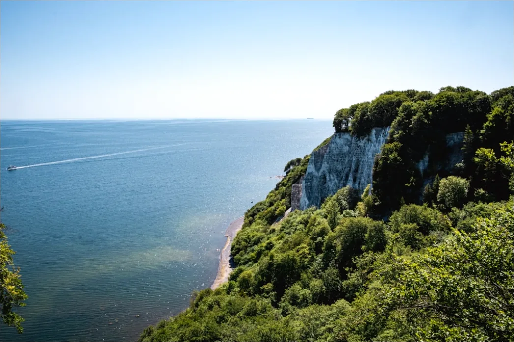 Detail Rügen Kreidefelsen Blick Aufs Meer Panorama Number 7