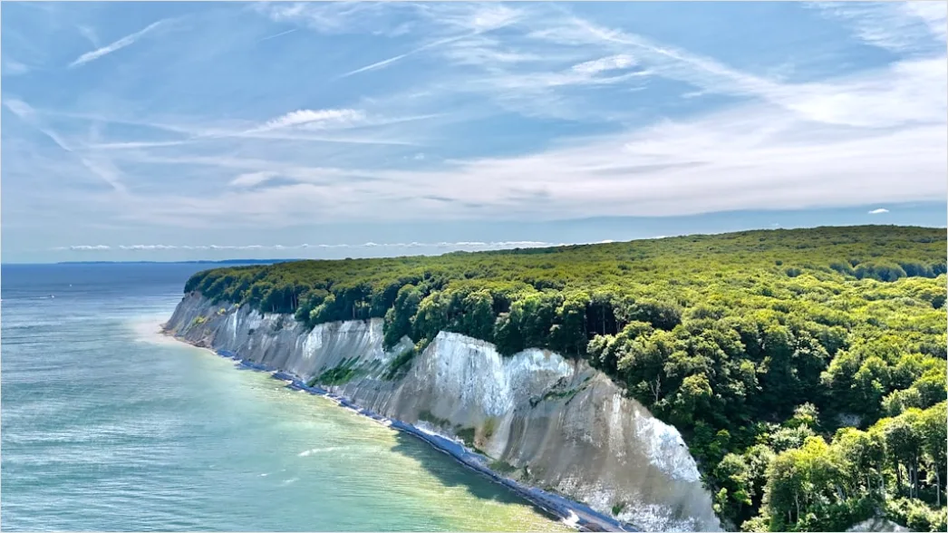 Detail Rügen Kreidefelsen Blick Aufs Meer Panorama Number 9