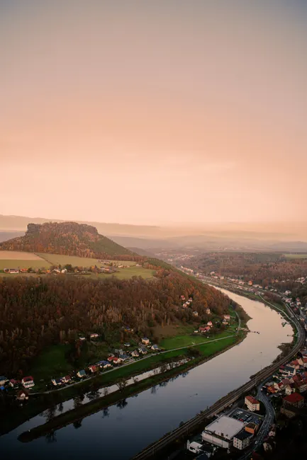 Detail Sächsische Schweiz Elbsandsteinfelsen Aussichtspunkt Number 2