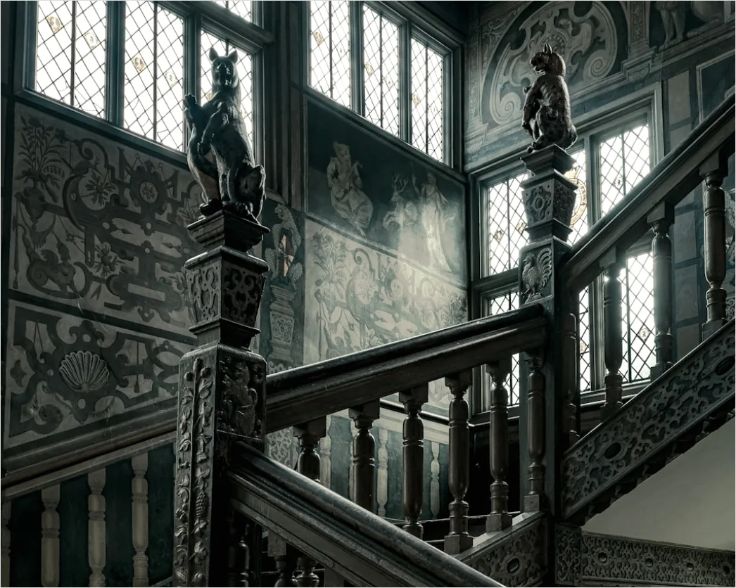 Detail Schloss Besichtigung Treppe Barock Interieur Number 12