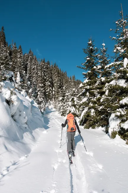 Schneemobil Tour Winterlandschaft Action 55d6