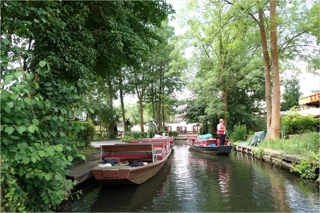 Detail Spreewald Kahnfahrt Kanal Und Grün Number 17
