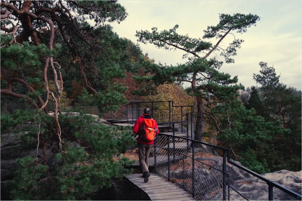 Trailrunning Im Gebirge Action Bewegungsunschaerfe 0857