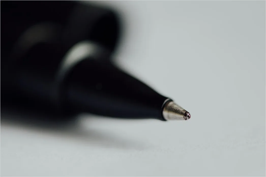 Vertrag Unterschreiben Kugelschreiber Nahaufnahme Foto 544c