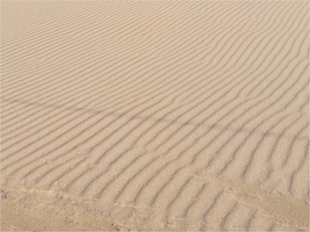 Detail Wüste Sanddünen Spuren Im Sand Minimalistisch Number 11