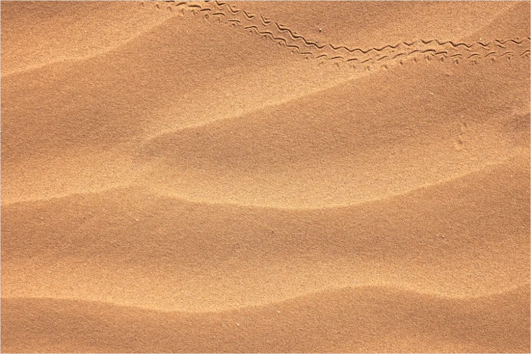 Detail Wüste Sanddünen Spuren Im Sand Minimalistisch Number 18