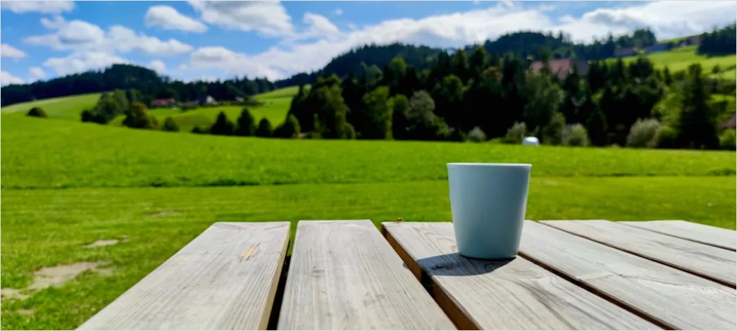 Detail Zugabteil Sitzplatz Mit Tisch Und Kaffeebecher Number 11