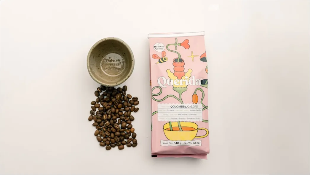 Detail Artisan Coffee Packaging Design Flat Lay Foto Number 15