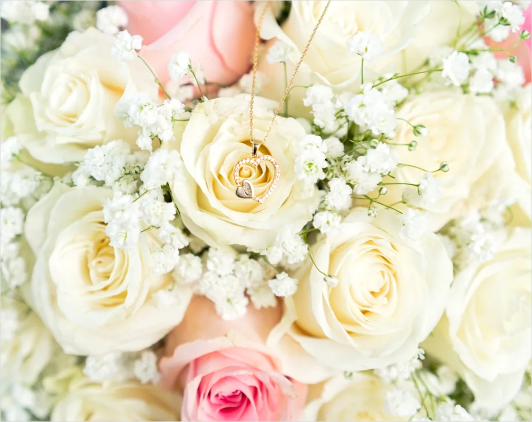 Detail Braut Bouquet Und Ringe Detailaufnahme Foto Number 15