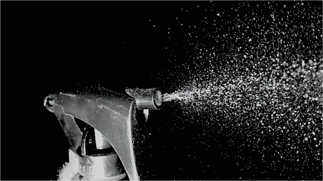 Detail Braut Setting Spray Fixieren Nahaufnahme Foto Number 3
