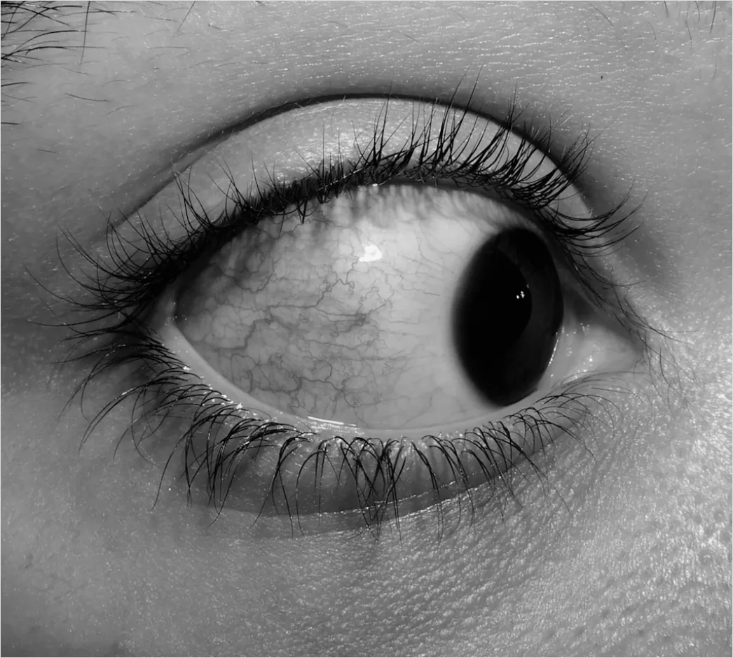 Cat Eye Eyeliner Symmetrisch Beide Augen Foto F349
