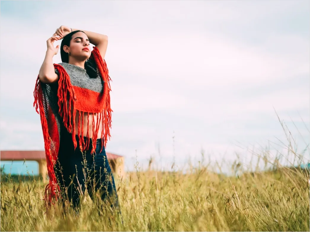 Detail Festival Outfit Boho Mit Fringe Foto Number 5