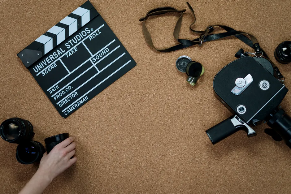 Detail Filmklappe Clapperboard In Hand Studio Foto Number 10