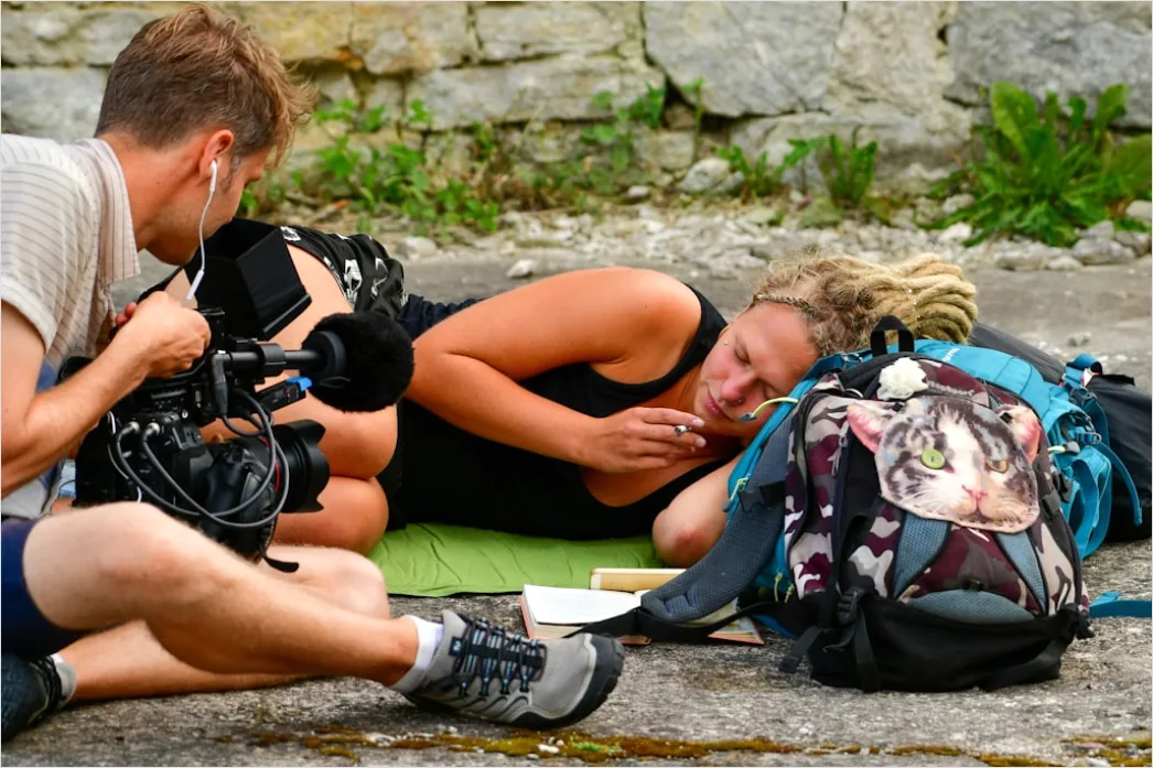 Detail Fotografie Workshop Outdoor Gruppe Mit Kamerataschen Foto Number 8