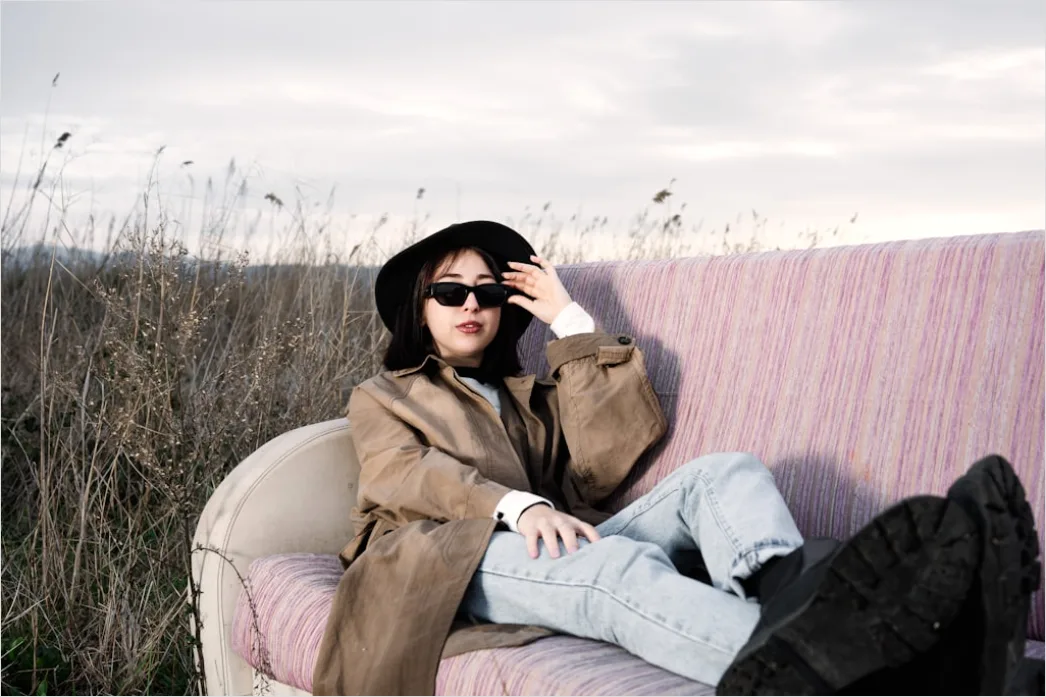 Fruehlings Outfit Ideen Pastell Trench Foto 801c