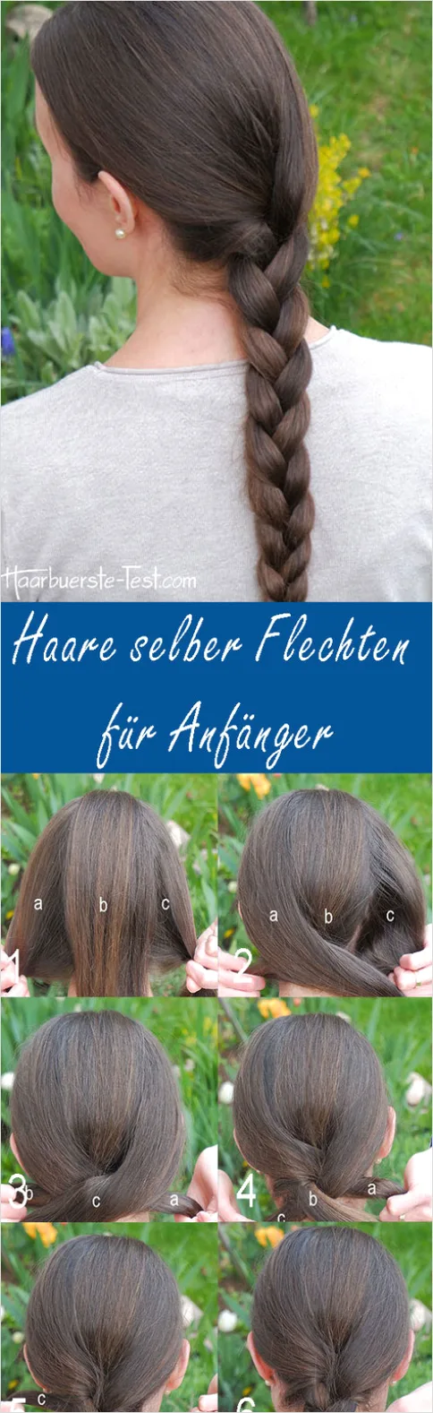 Detail Geflochtener Zopf Seitlich Anleitung Foto Number 14