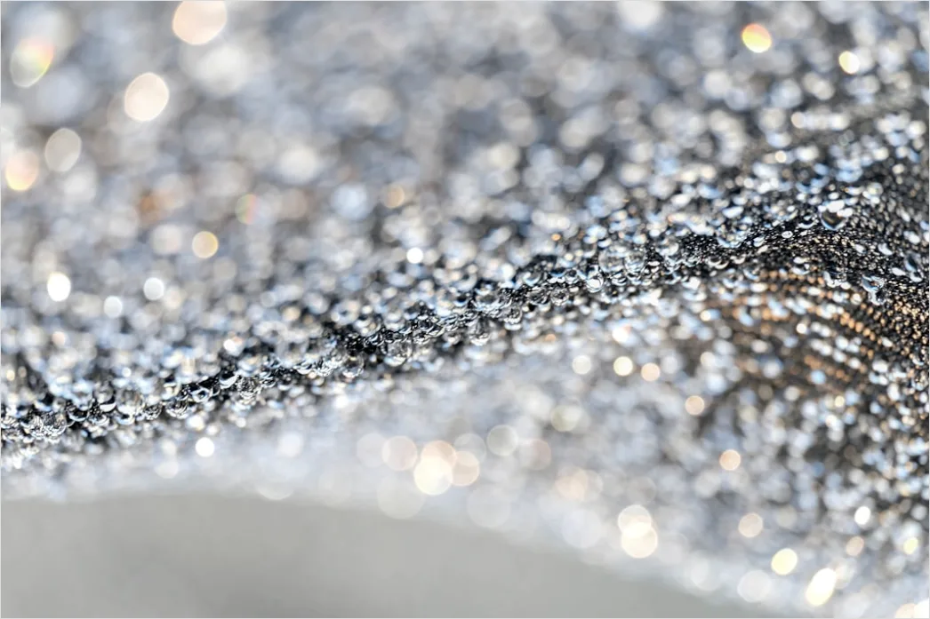 Detail Glitter Nails Silber Party Look Foto Number 8