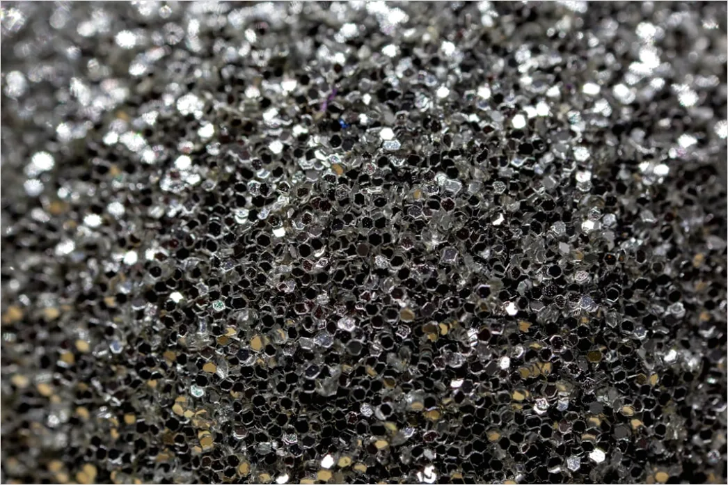 Detail Glitter Nails Silber Party Look Foto Number 9
