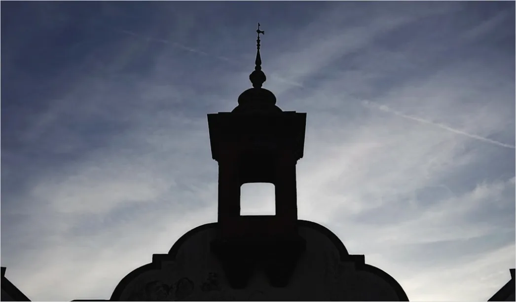 Detail Glockenturm Silhouette Gegen Himmel Foto Number 9