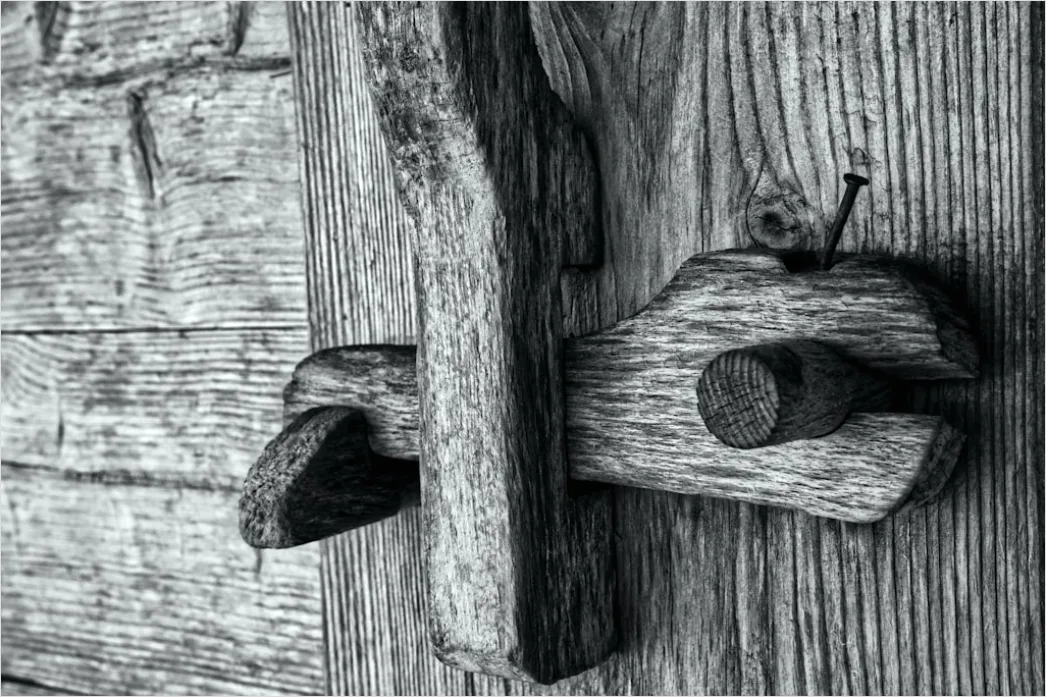 Detail Holzschnitzerei Messer In Holz Detail Foto Number 16