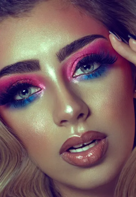 Detail Inner Corner Highlight Nahaufnahme Augen Make Up Number 4