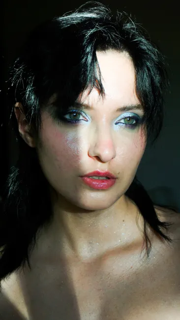 Detail Inner Corner Highlight Nahaufnahme Augen Make Up Number 7