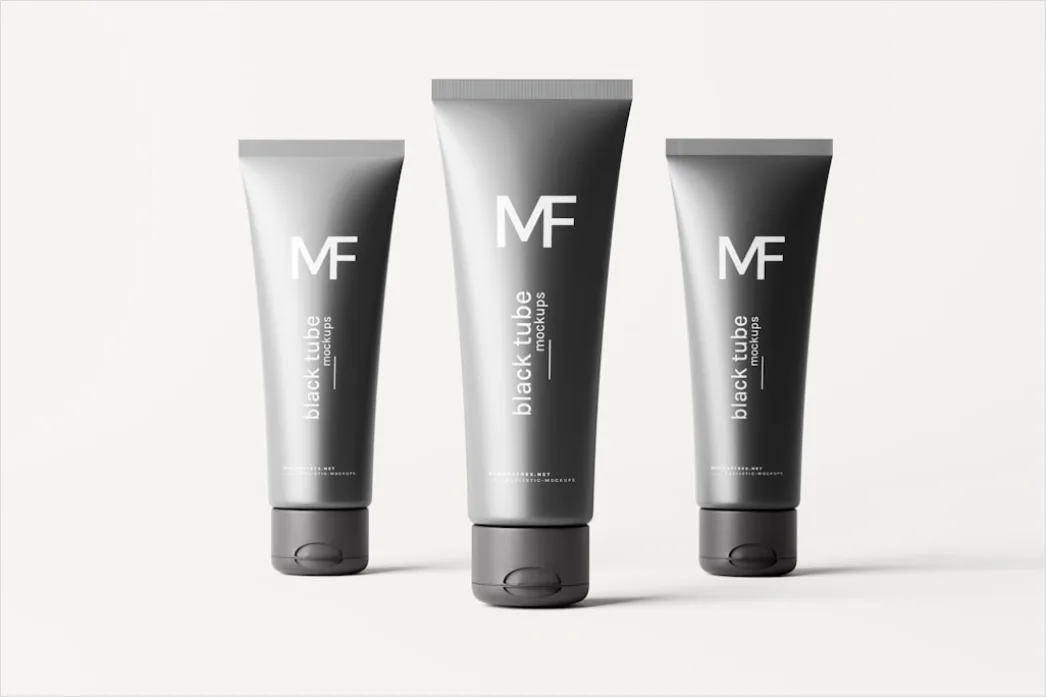 Detail Kosmetik Tube Mockup Neutraler Hintergrund Foto Number 13