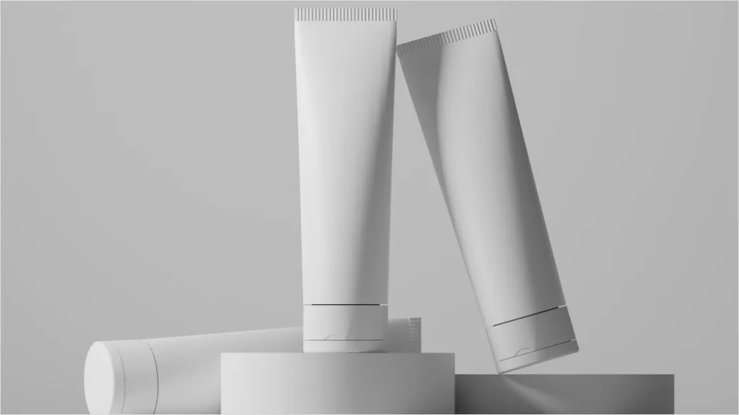Detail Kosmetik Tube Mockup Neutraler Hintergrund Foto Number 8