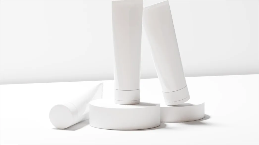 Detail Kosmetik Tube Mockup Neutraler Hintergrund Foto Number 9