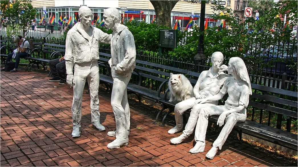 Kunst Im Oeffentlichen Raum Skulptur Auf Platz Foto 4634