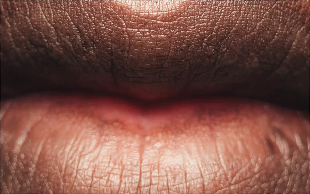 Detail Lip Balm Glossy Lips Close Up Foto Number 10