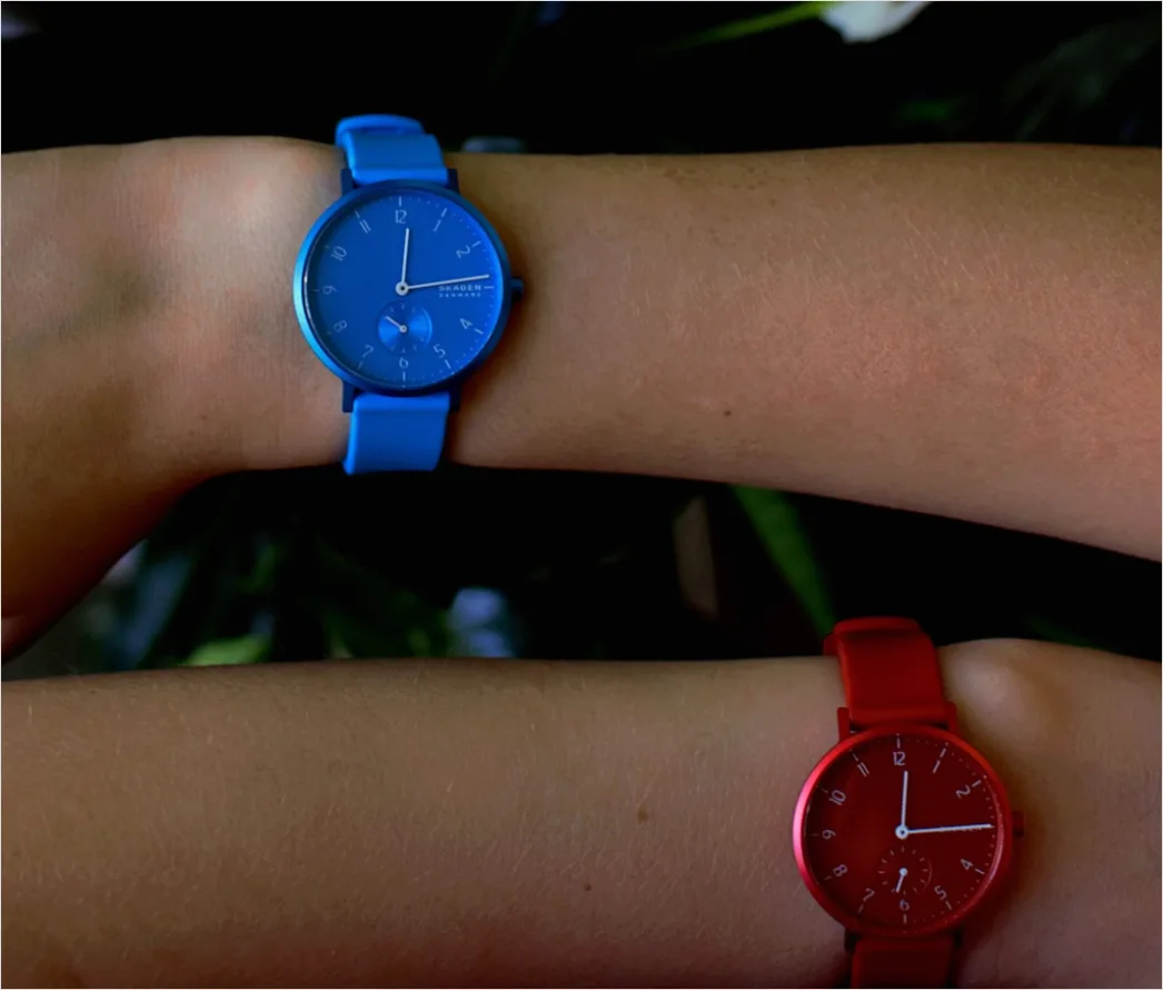 Lippenswatch Am Arm Farbvergleich Foto 361a