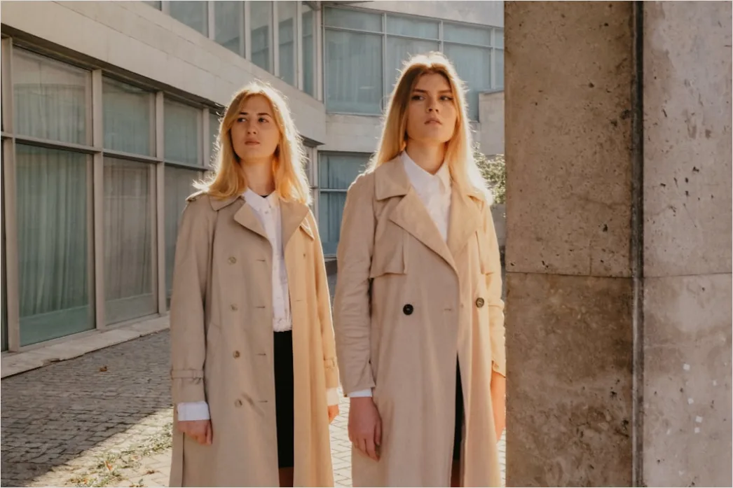 Minimalistische Outfits Beige Weiss Street Foto 498e