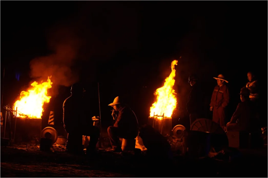 Detail Mittelalter Festival Lagerfeuer Zelte Atmosphäre Foto Number 11