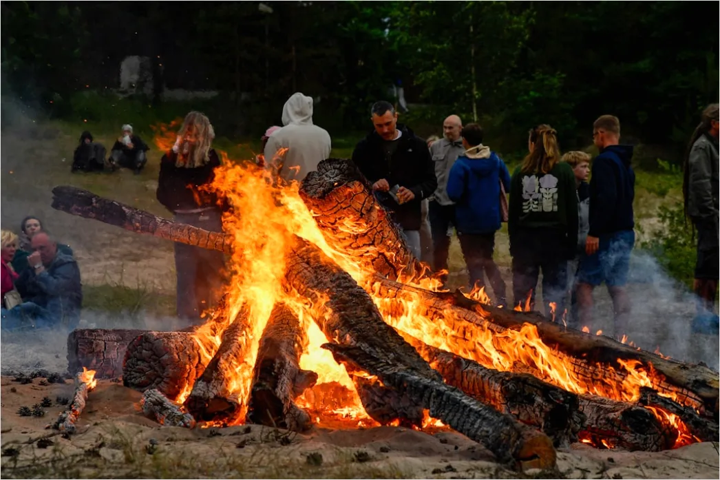 Detail Mittelalter Festival Lagerfeuer Zelte Atmosphäre Foto Number 16