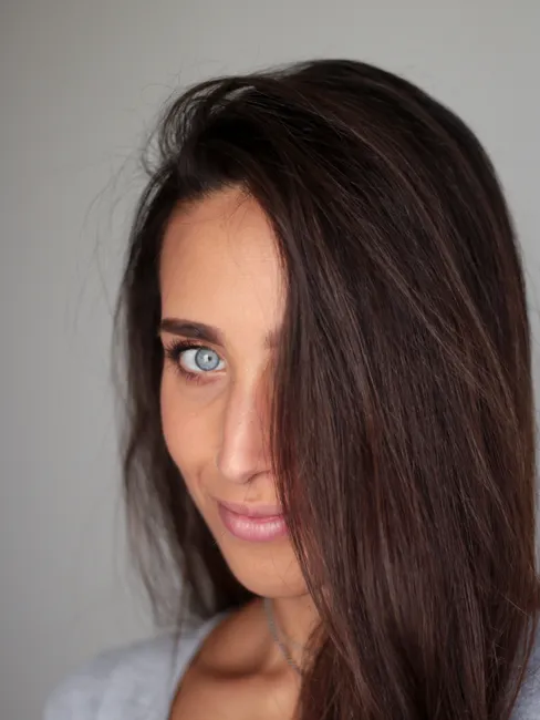 Detail No Makeup Make Up Look Glowy Haut Foto Number 19