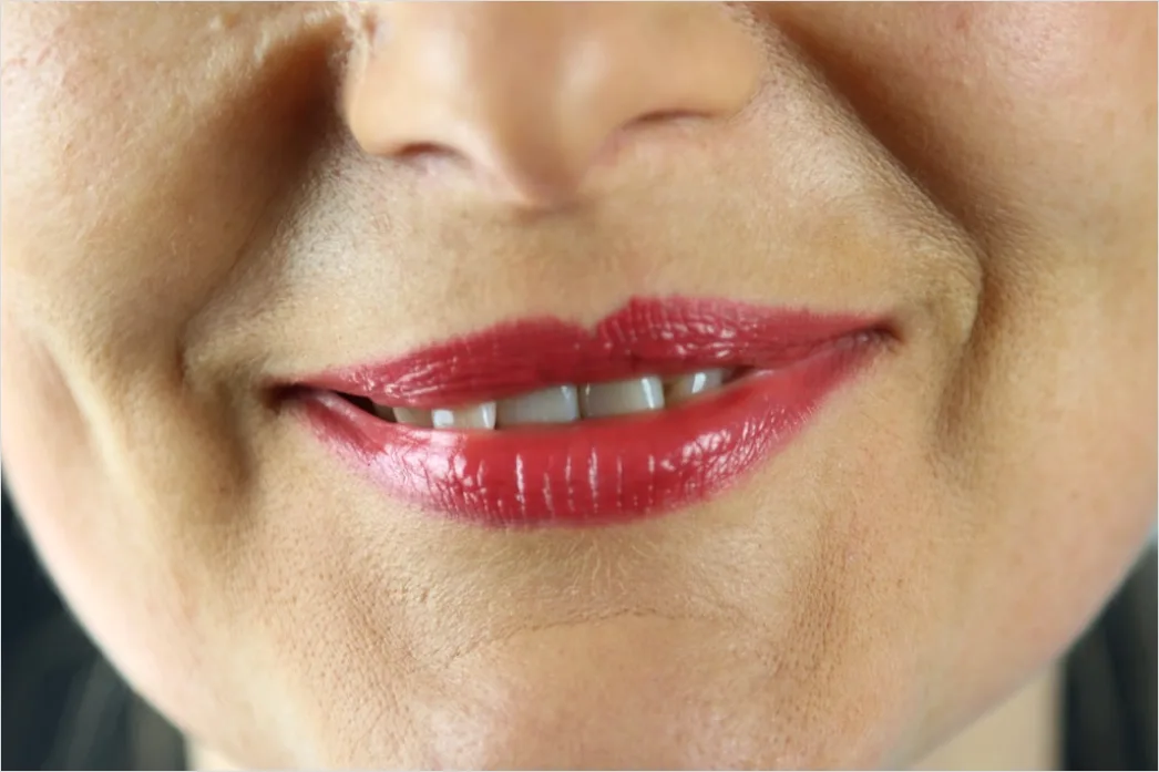 Ombre Lips Rot Zu Dunkel Nahaufnahme 5d18