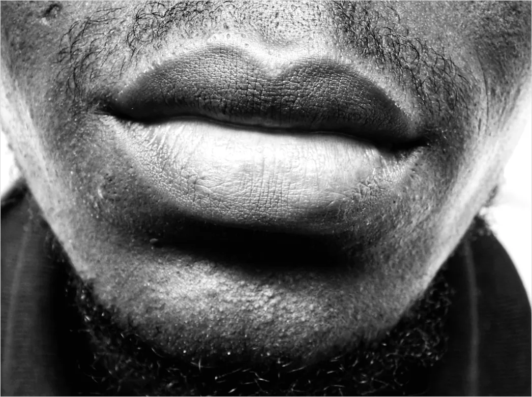 Detail Overlined Lips Technik Dezent Porträt Foto Number 8