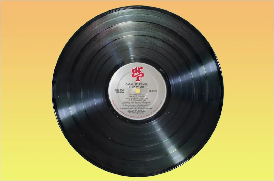 Record Store Plattenladen Regale Mit Vinyl Foto C705