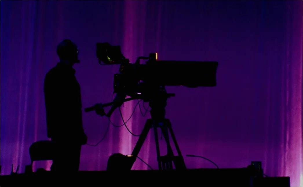 Detail Schauspieler Silhouette Im Rampenlicht Backstage Foto Number 16