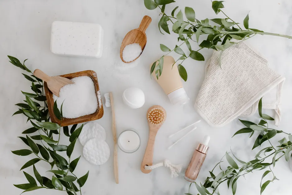 Detail Self Care Abend Kerzen Und Pflege Flatlay Foto Number 13