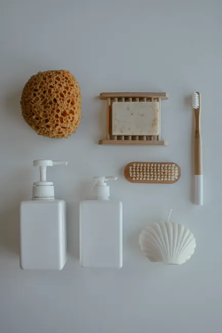 Detail Self Care Abend Kerzen Und Pflege Flatlay Foto Number 16