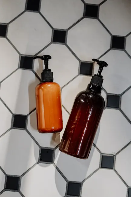 Detail Shampoo Und Conditioner Set Badezimmer Foto Number 4